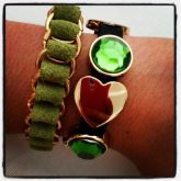 kit verde pedras